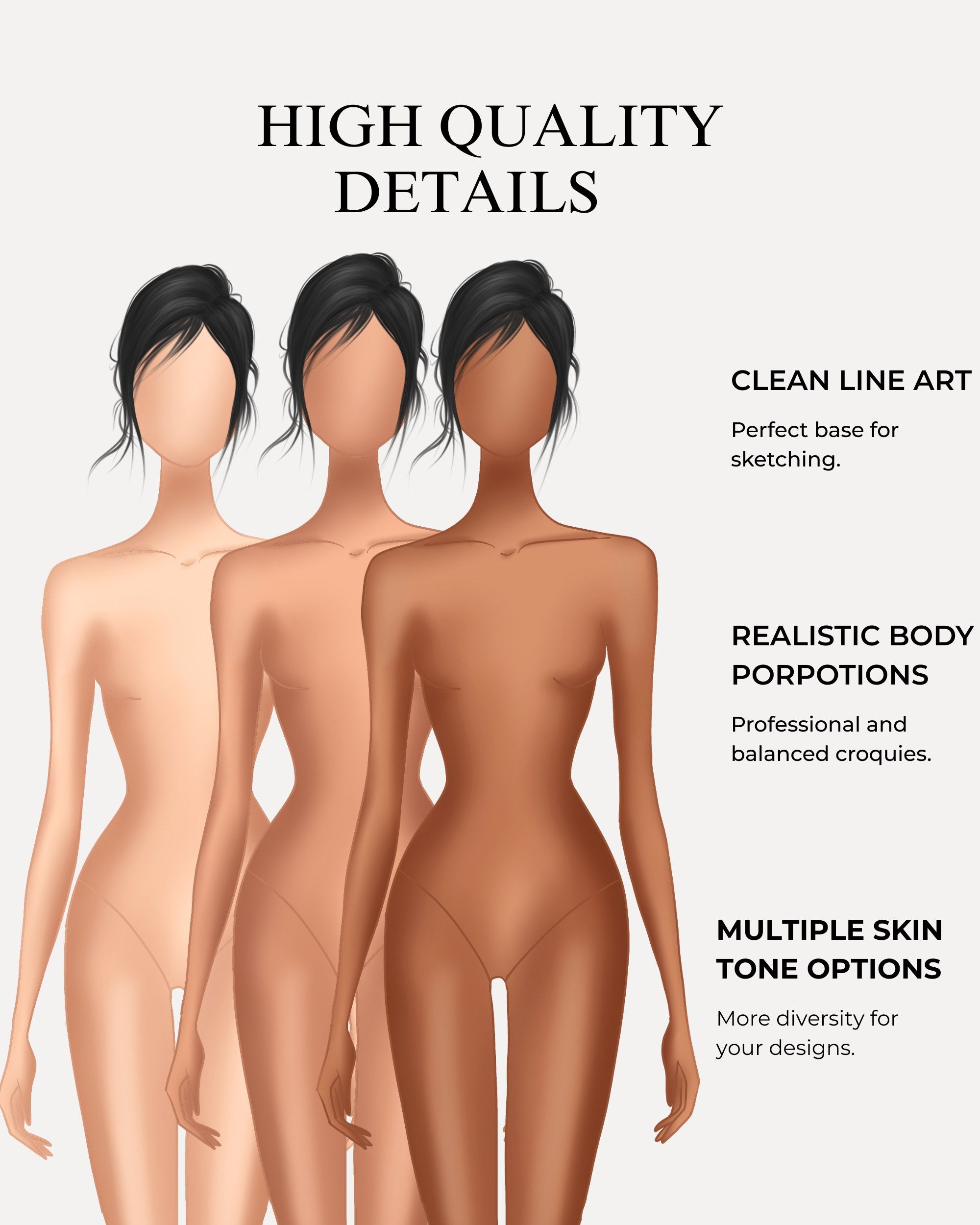 Procreate Fashion Figure Pack