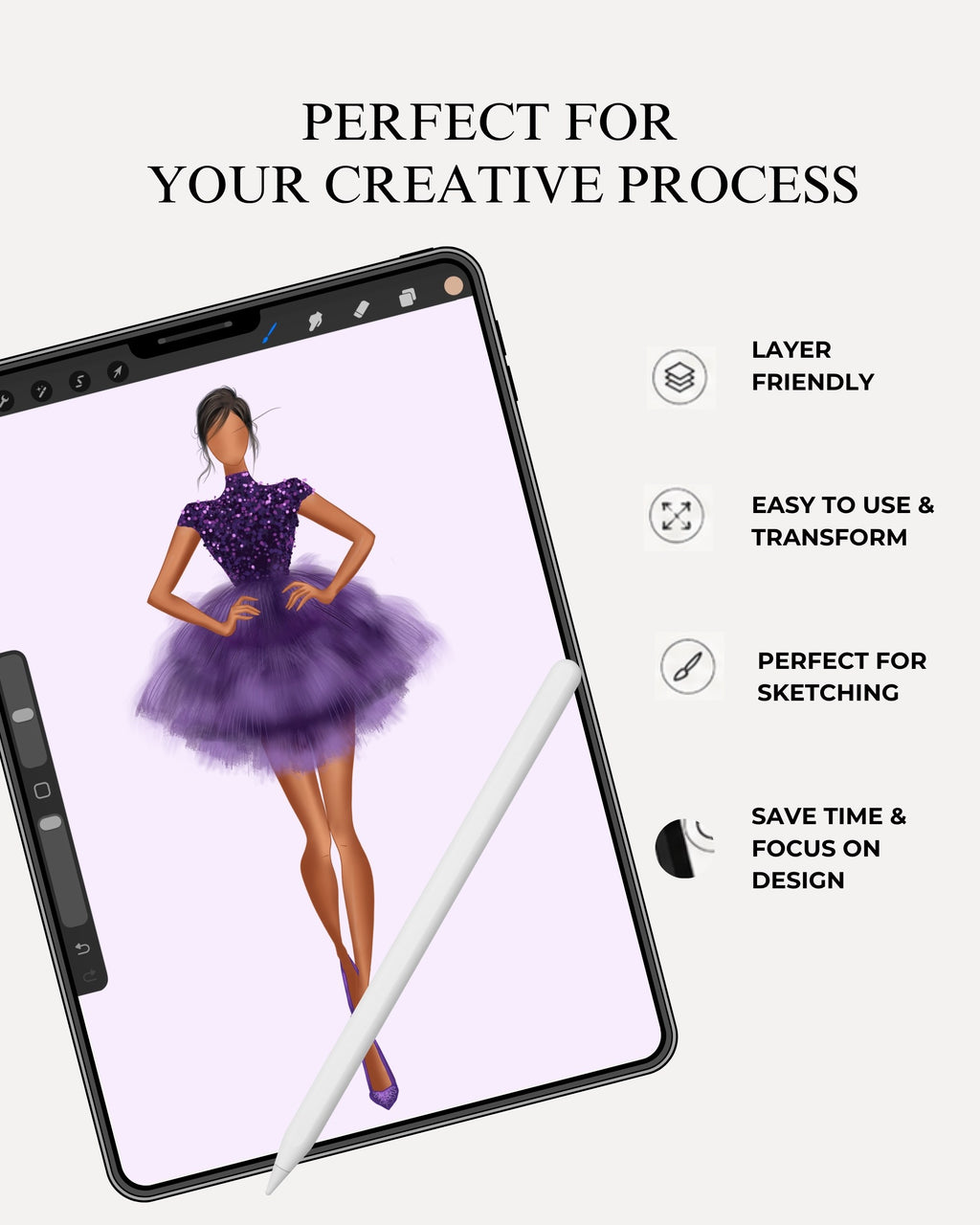 Procreate Fashion Figure Pack